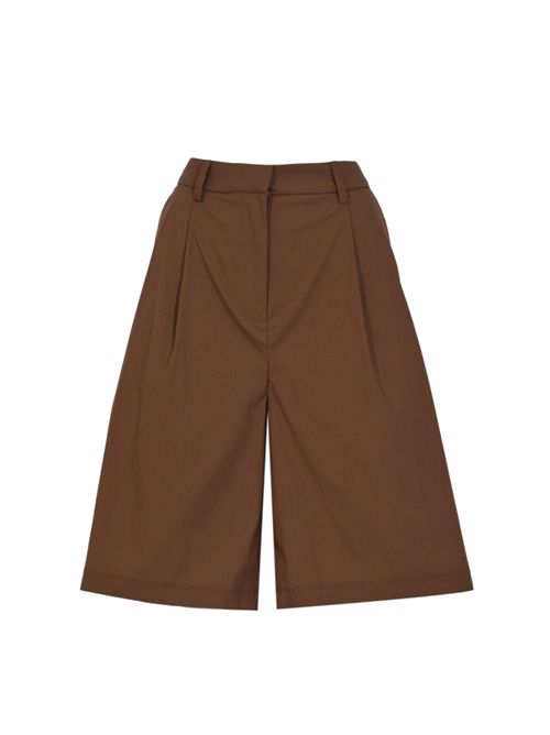 Bermuda in tela di cotone tecnico Alpha Studio | AD-6481Q2009